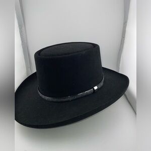 NWOT Resistol Casino Self-Conforming Beaver 4X Felt Cowboy Hat Size 6 5/8‌‌‌